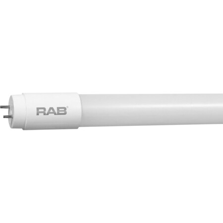 Rab T8 LED GLASS 4ft TYPE B 14.5W 3000K 1800LM SE TRIAC DIM T8-14.5-48GC-830-SE-BYP-PDIM